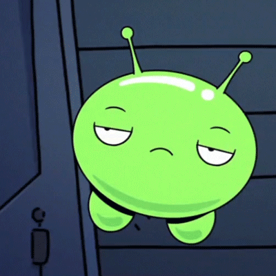 Forum avatar/profile photo of Mooncake from the TV show Final Space: small green alien with antennae floating and giving a bored eyeroll.