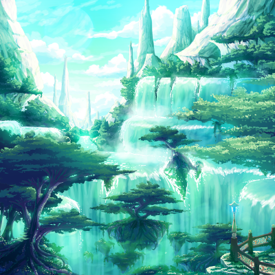 Fantasy Landscape Pfp by 6Doug9
