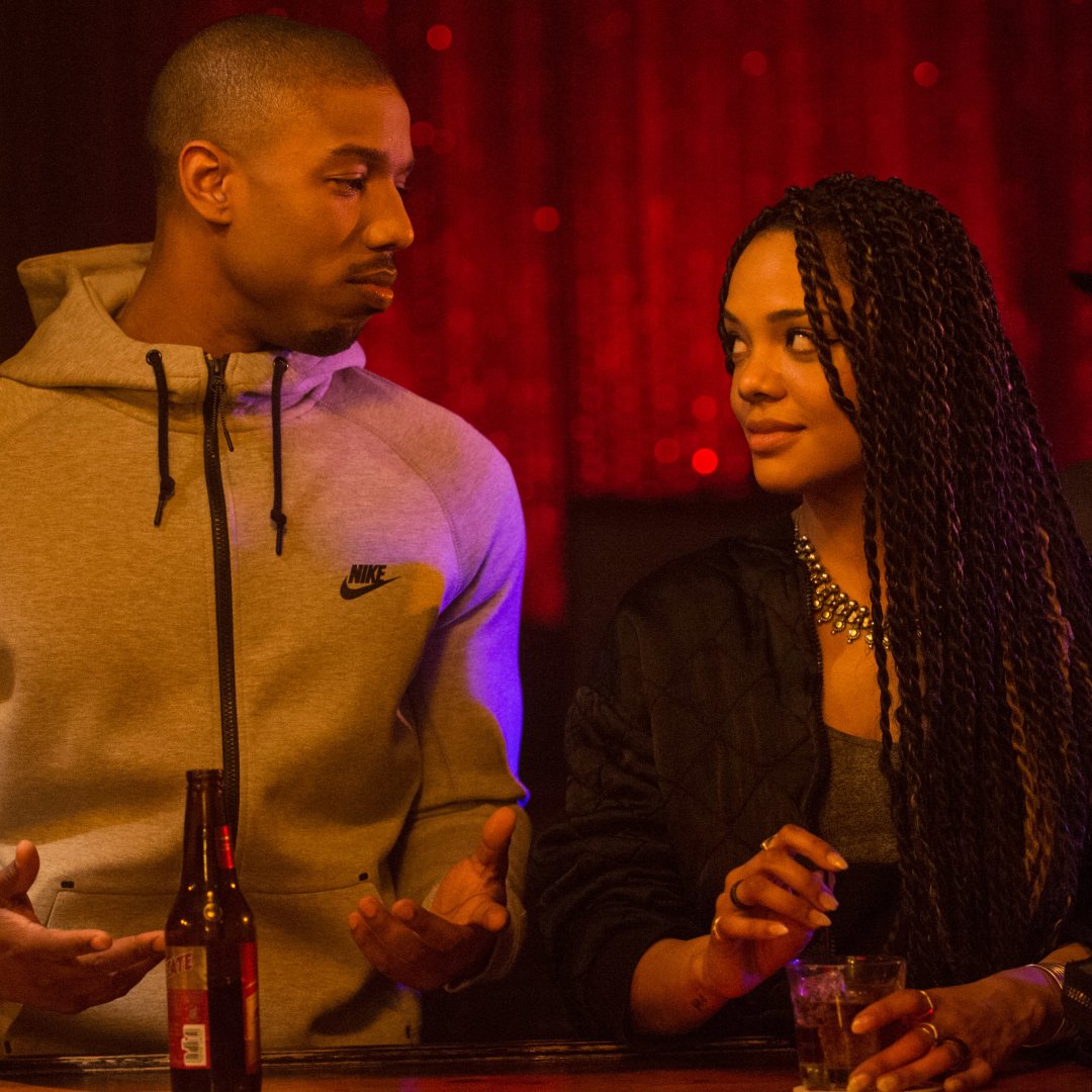 Download Bianca (Creed) Tessa Thompson Michael B. Jordan Adonis Creed Movie Creed PFP