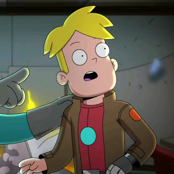 John Goodspeed jacket blonde Final Space Gary Goodspeed TV Show PFP