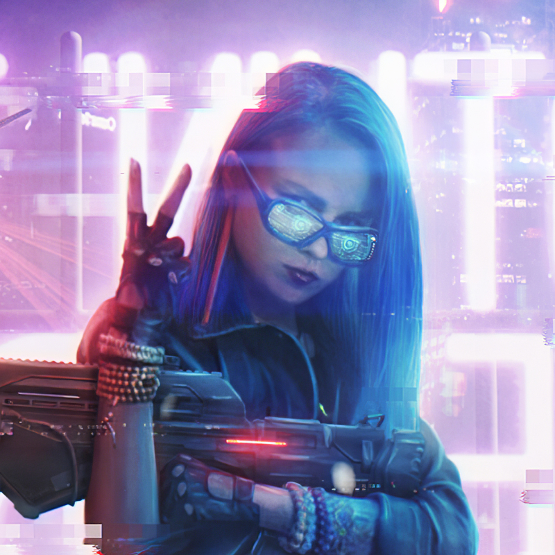 Sci Fi Cyberpunk Pfp by Evgenij Kungur