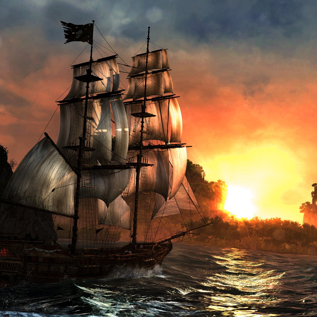 Assassin's Creed IV Black Flag Sunset Boat Forum Avatar | Profile Photo ...