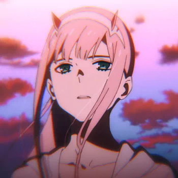 horns pink hair Darling in the FranXX Zero Two (Darling in the FranXX) Anime PFP
