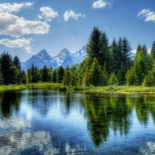 Download Yellowstone Wyoming The Teton Range Water Lake Reflection Nature Grand Teton National Park PFP