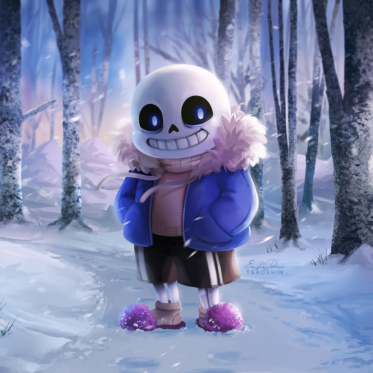 Download Snow Sans (Undertale) Undertale Video Game PFP