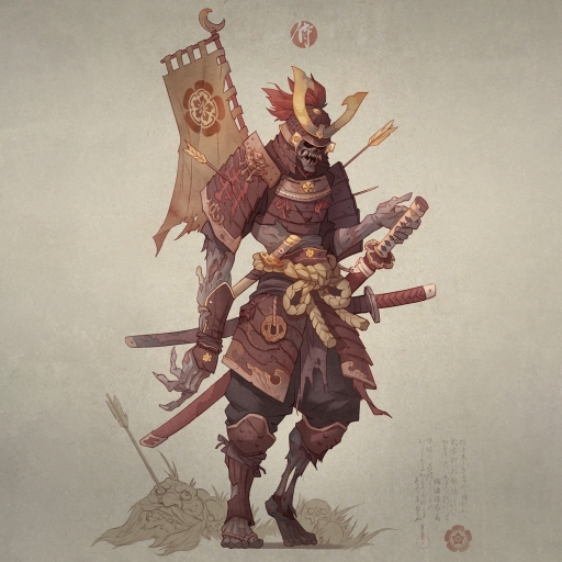 Fantasy Samurai Pfp by Hua Lu