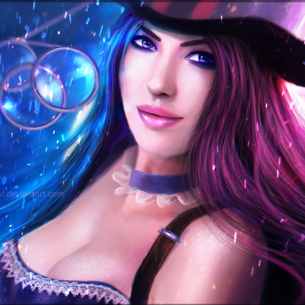 Caitlyn - League of Legends by MagicnaAnavi