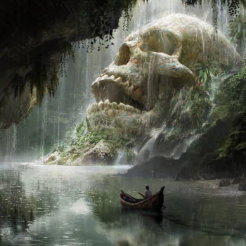  Rowing to Skull Island by Quentin Mabille