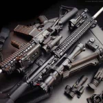 man made assault rifle PFP