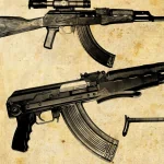 man made assault rifle PFP