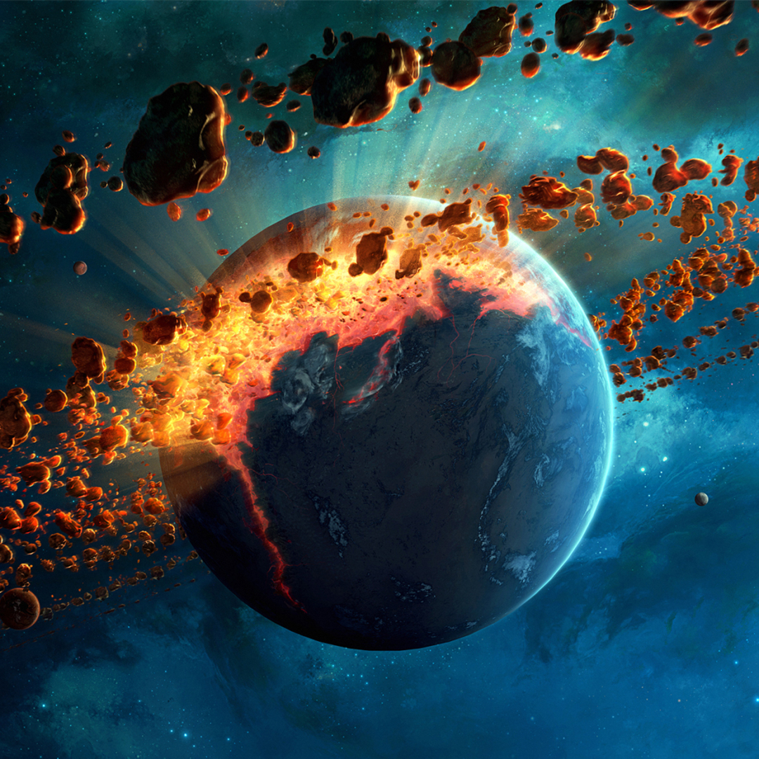 Planet Explosion by Erik Schumacher