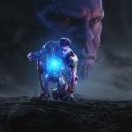 Iron Man and Thanos