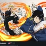 Download Roy Mustang Edward Elric Anime Fullmetal Alchemist PFP