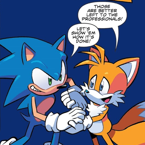 Download Miles 'Tails' Prower Sonic The Hedgehog Comic Sonic The Hedgehog (IDW) PFP