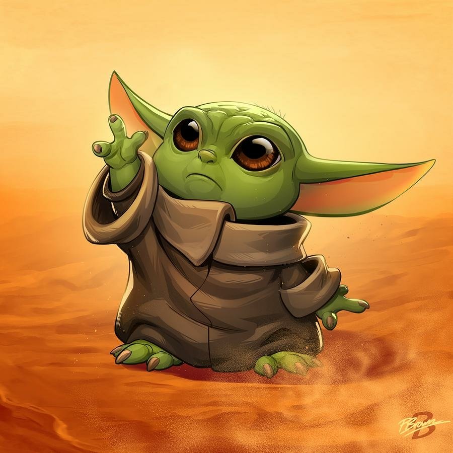 Download Star Wars The Mandalorian TV Show Baby Yoda TV Show PFP 