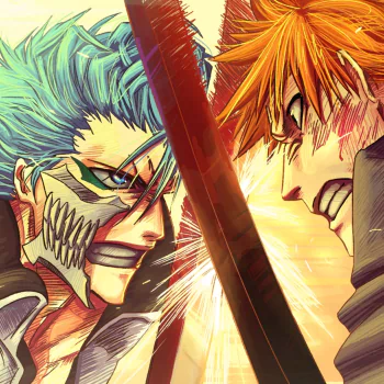  Ichigo vs Grimjoww Jeagerjaques by EiriteL