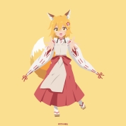 Anime The Helpful Fox Senko-san Pfp by lembayung