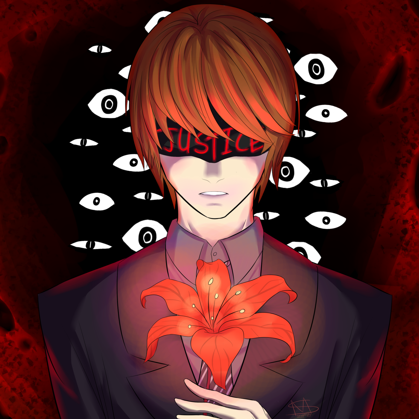 Anime Death Note Pfp by Marygold-sky