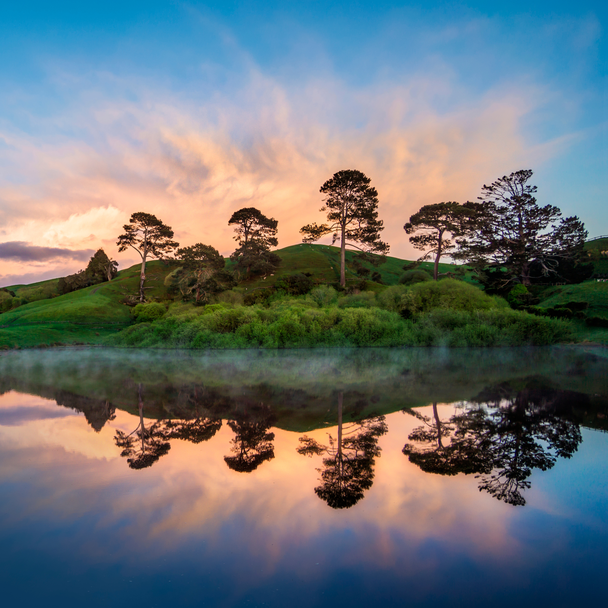 Hobbiton in the Morning by Trey Ratcliff