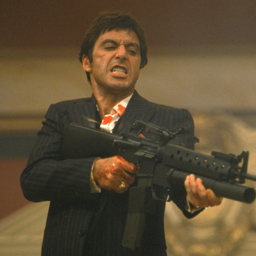 Al Pacino as Scarface
