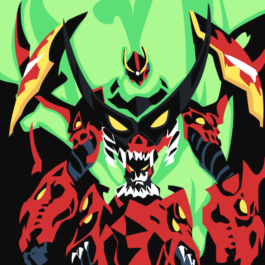 Tengen Toppa Gurren Lagann Minimalist Forum Avatar Profile Photo ID