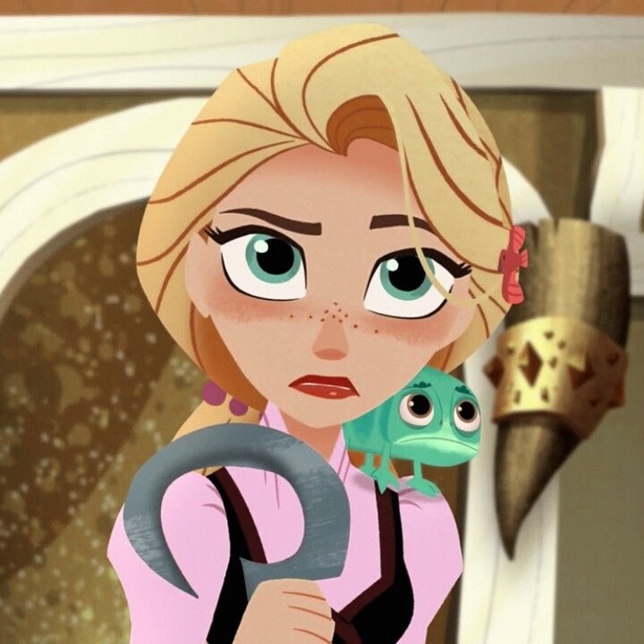 Download Tangled Pascal (Tangled) Rapunzel TV Show Tangled: The Series PFP
