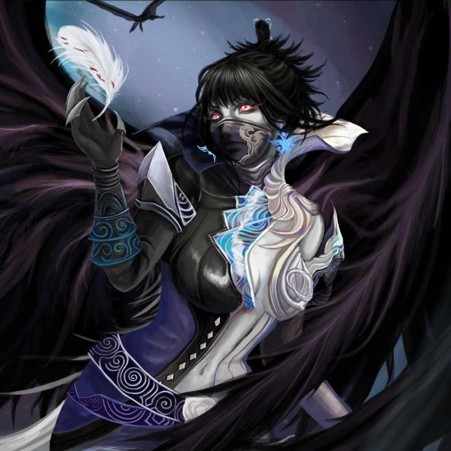 Gothic Fantasy Angel by Warb1rd