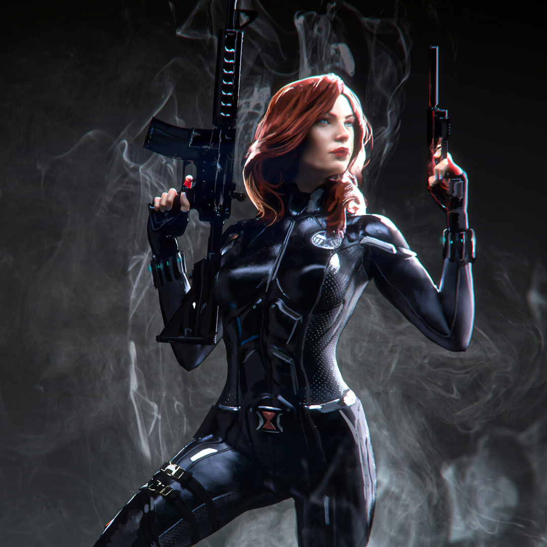 Black Widow Pfp by Charles Logan