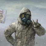 dark gas mask PFP