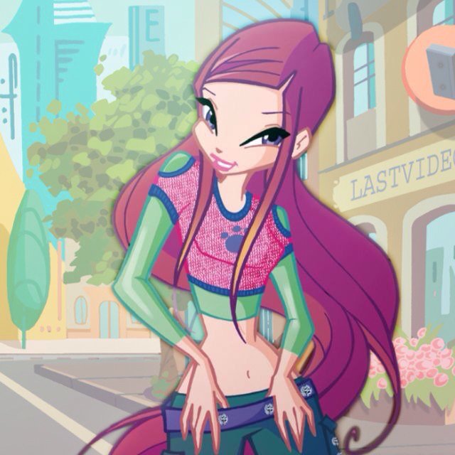 Download Long Hair Winx Club Roxy (Winx Club) TV Show PFP