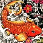 Download Koi Carp Fish Tattoo Artistic PFP