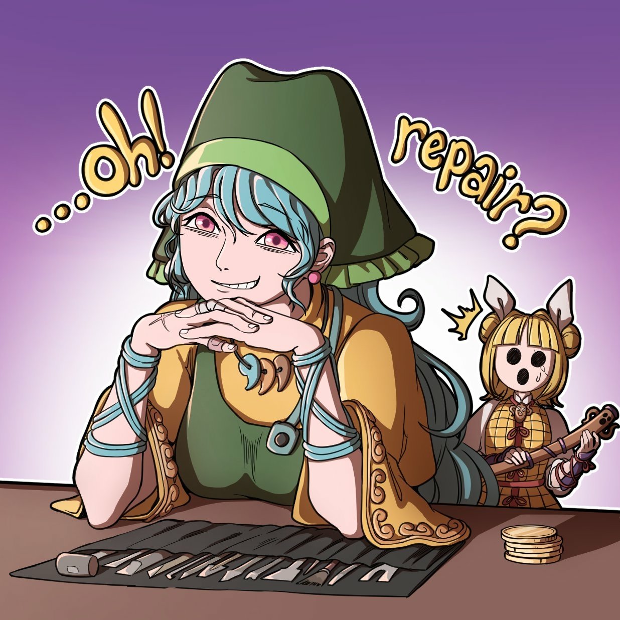 Download Haniyasushin Keiki Mayumi Joutouguu Anime Touhou PFP