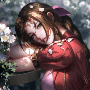  Fantasy Girl Aerith by Liang-Xing