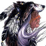 artistic native american PFP