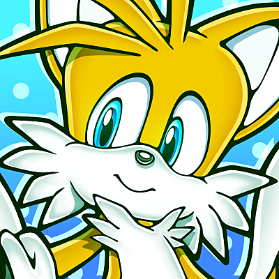 Download Smile Blue Eyes Miles 'Tails' Prower Video Game Sonic The Hedgehog PFP