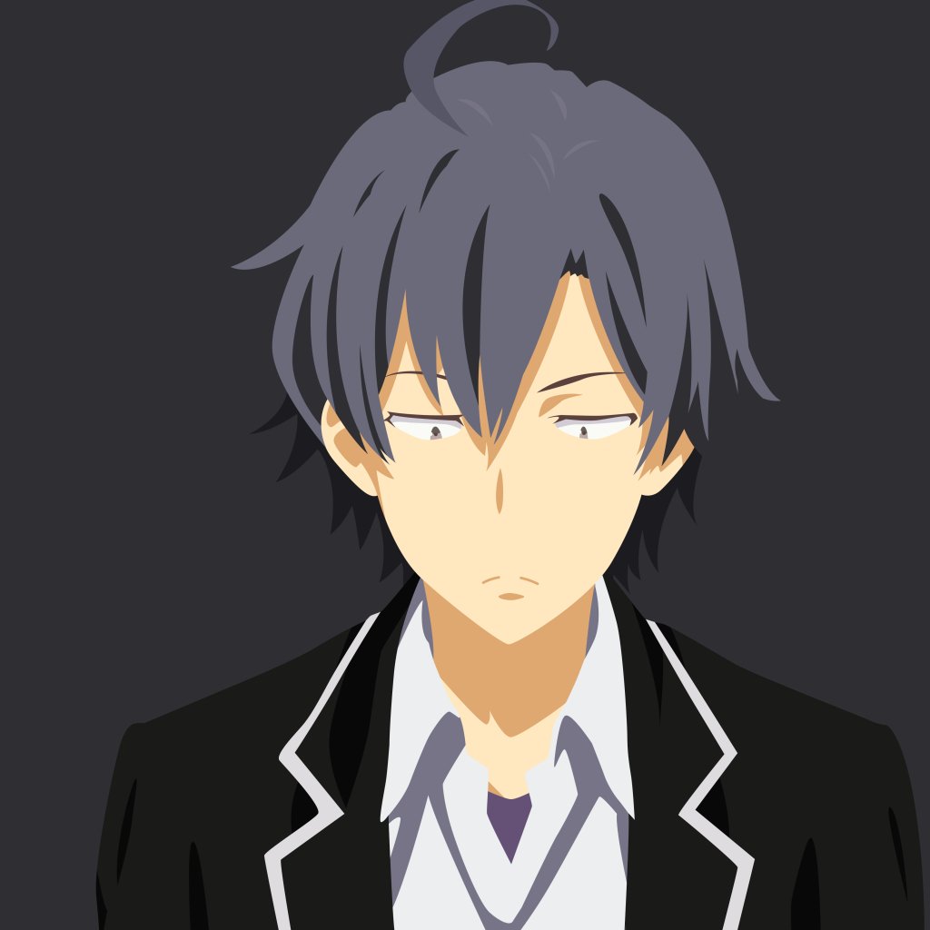 Download Hachiman Hikigaya Anime My Teen Romantic Comedy SNAFU PFP by ...