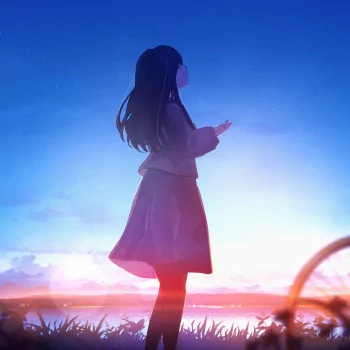 long hair sky Anime girl anime girl Sky Anime PFP