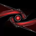 Abstract red PFP