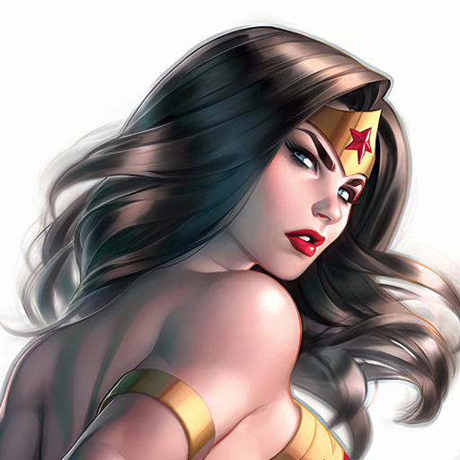 Wonder Woman Pfp by Warren Louw