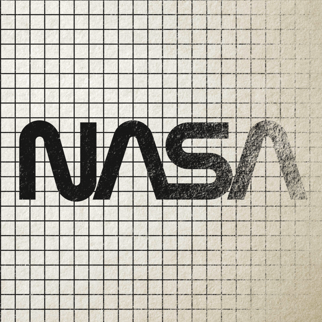 NASA Worm logo Grid
