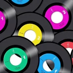  Colourful Vinyl Records