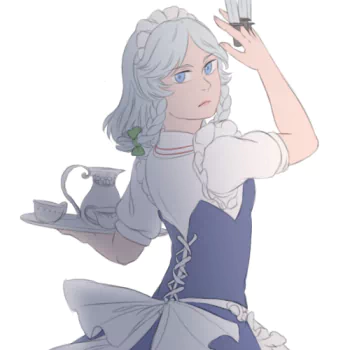 Sakuya Izayoi Anime Touhou PFP