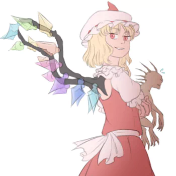 Flandre Scarlet Anime Touhou PFP