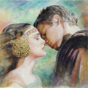 Star Wars Episode II: Attack of the Clones Anakin and Padme by Anna-Maria Zingg