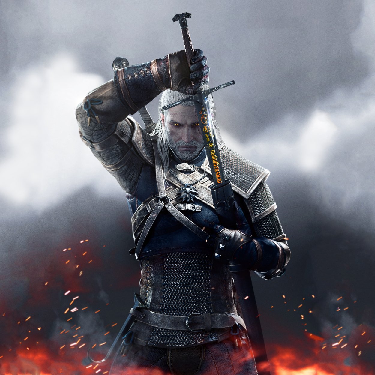 Download Geralt Of Rivia The Witcher Video Game The Witcher 3: Wild ...