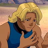X-men: Evolution blonde Alex Summers TV Show PFP