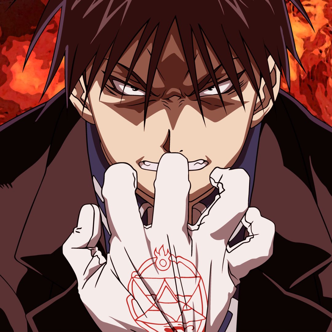 Download Roy Mustang Anime Fullmetal Alchemist PFP