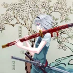 katana Anime Touhou PFP