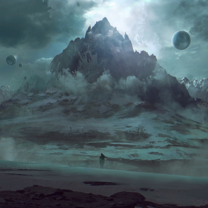 Sci Fi Landscape Pfp by Jordan Grimmer