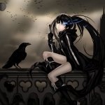 Download Anime Black Rock Shooter PFP